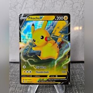 Pokemon TCG Pikachu V 086/264 Ultra Rare Full Art Near Mint